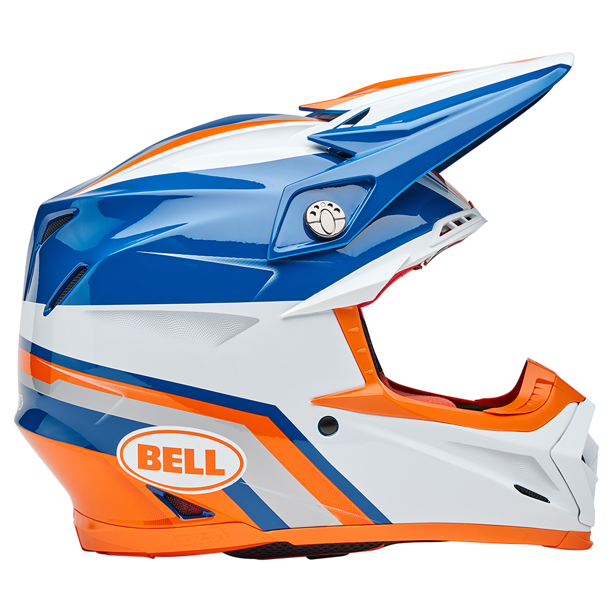 Bell 2025 Moto-9S Flex (Merchant Orange/Blue)