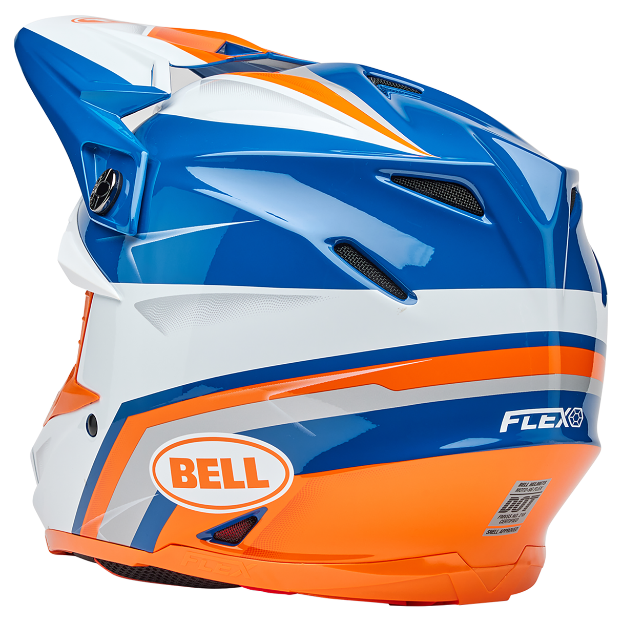 Bell 2025 Moto-9S Flex (Merchant Orange/Blue)