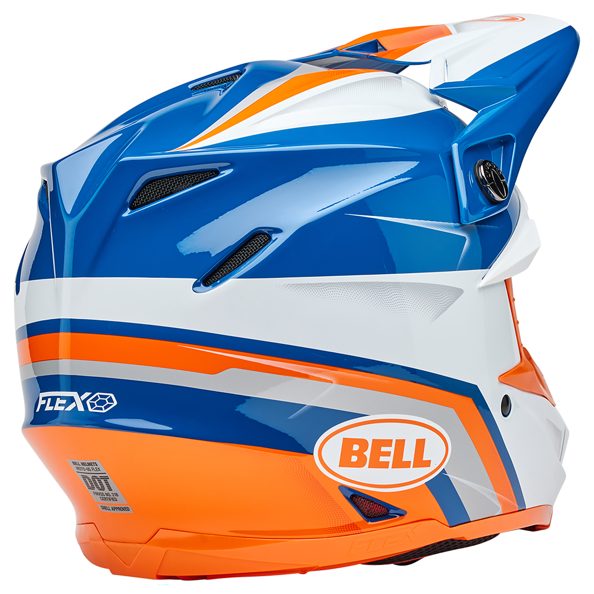 Bell 2025 Moto-9S Flex (Merchant Orange/Blue)