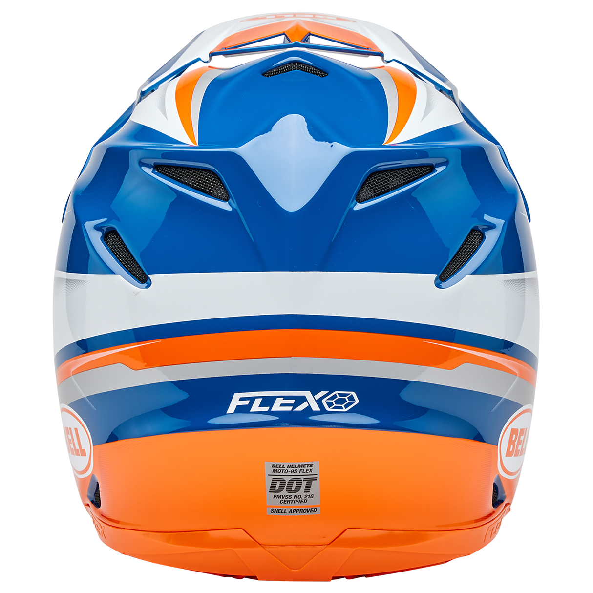 Bell 2025 Moto-9S Flex (Merchant Orange/Blue)