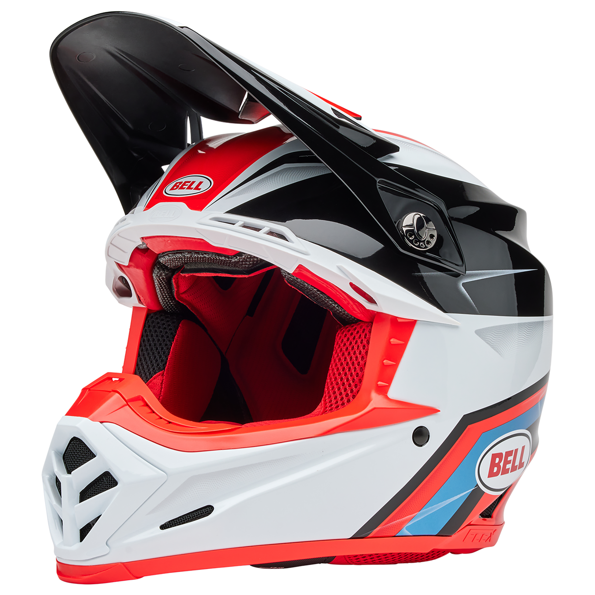 Bell 2025 Moto-9S Flex (Merchant Red/Black)