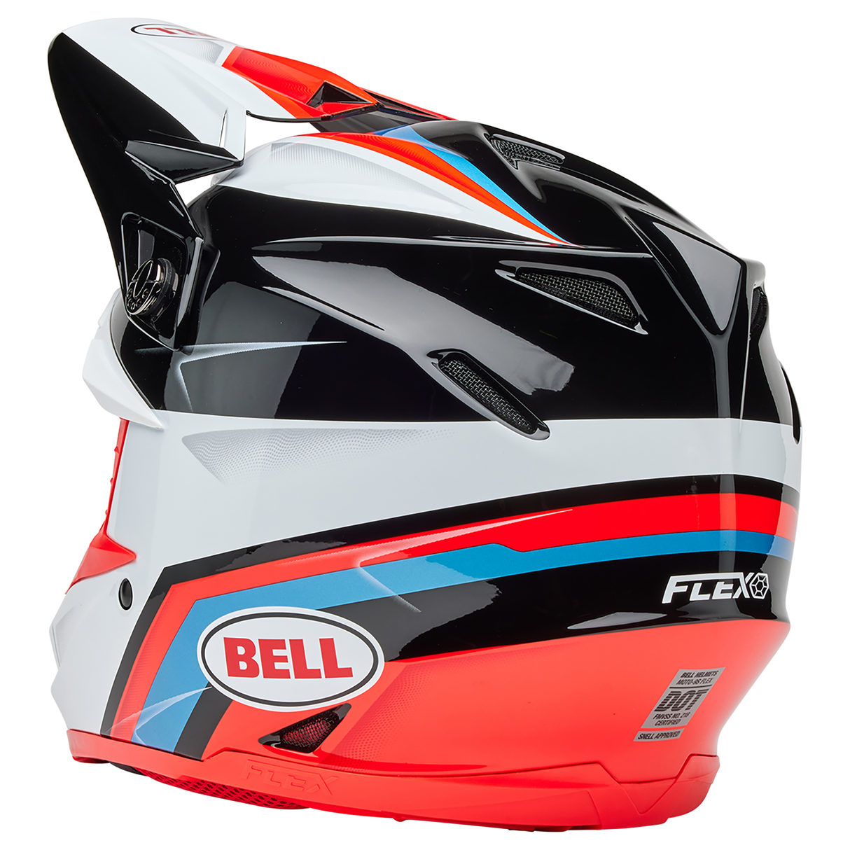 Bell 2025 Moto-9S Flex (Merchant Red/Black)