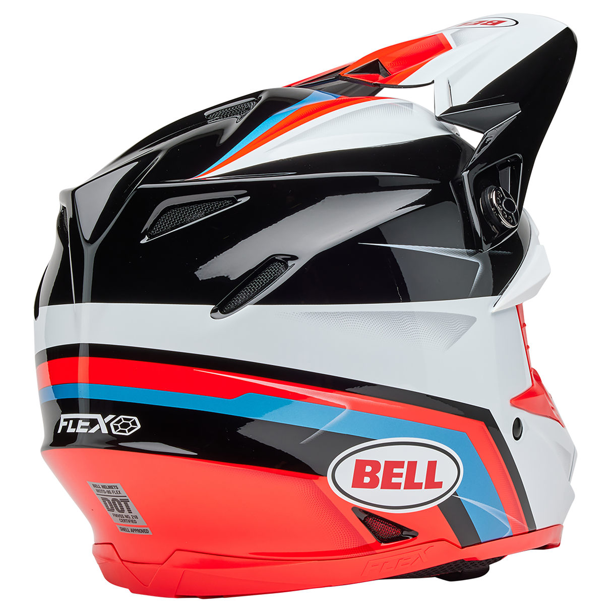 Bell 2025 Moto-9S Flex (Merchant Red/Black)