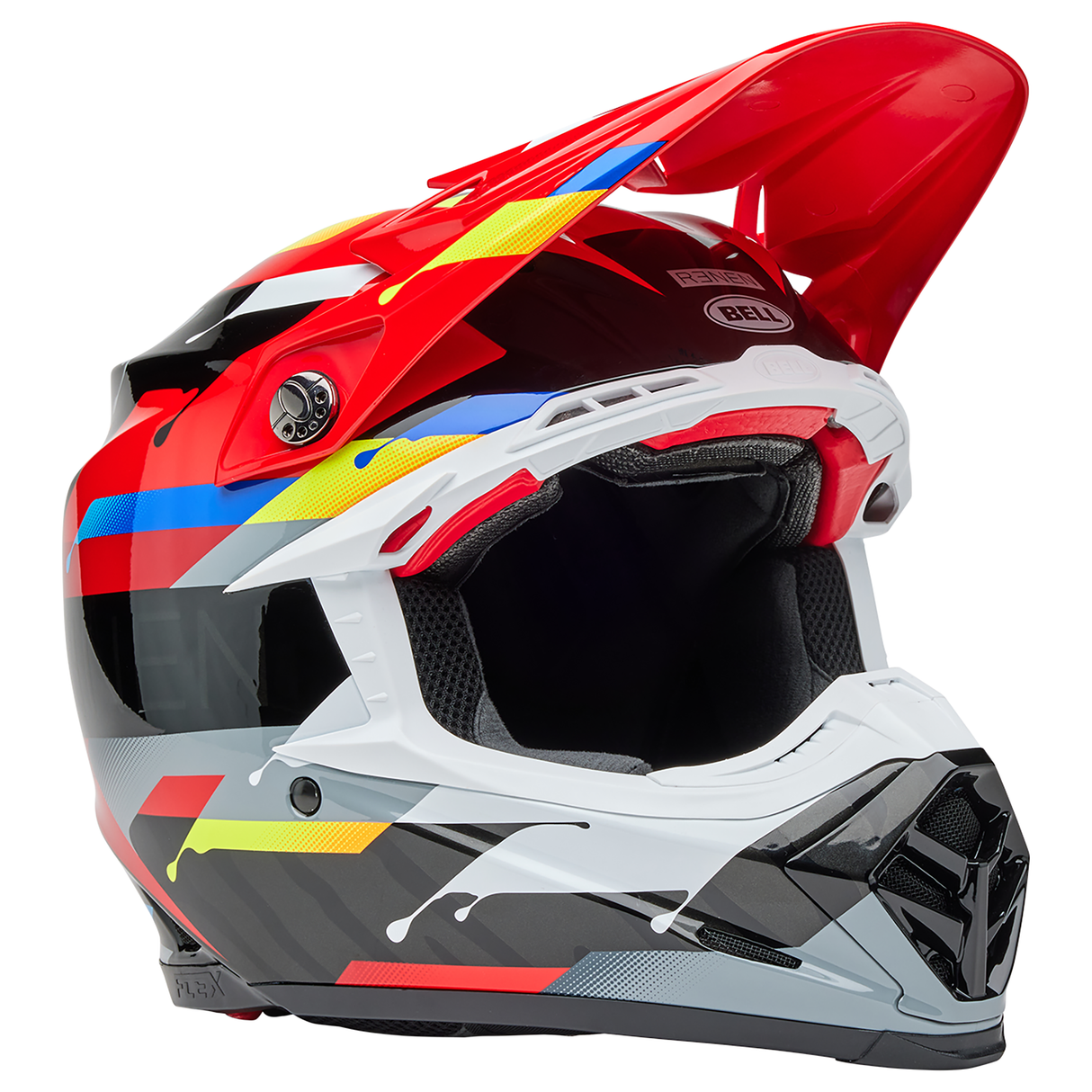 Bell 2025 Moto-9S Flex (Renen Nova Black/Red)