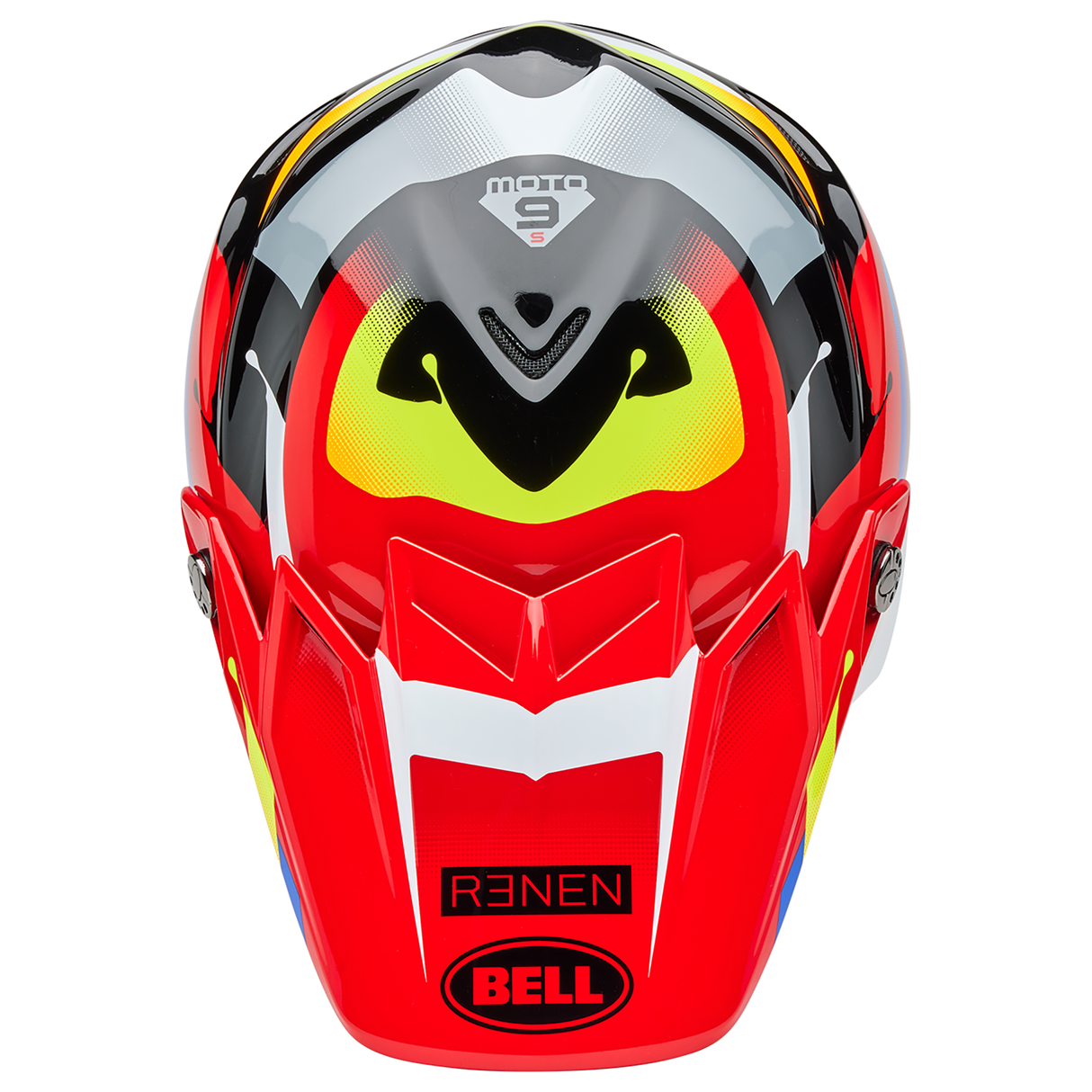 Bell 2025 Moto-9S Flex (Renen Nova Black/Red)