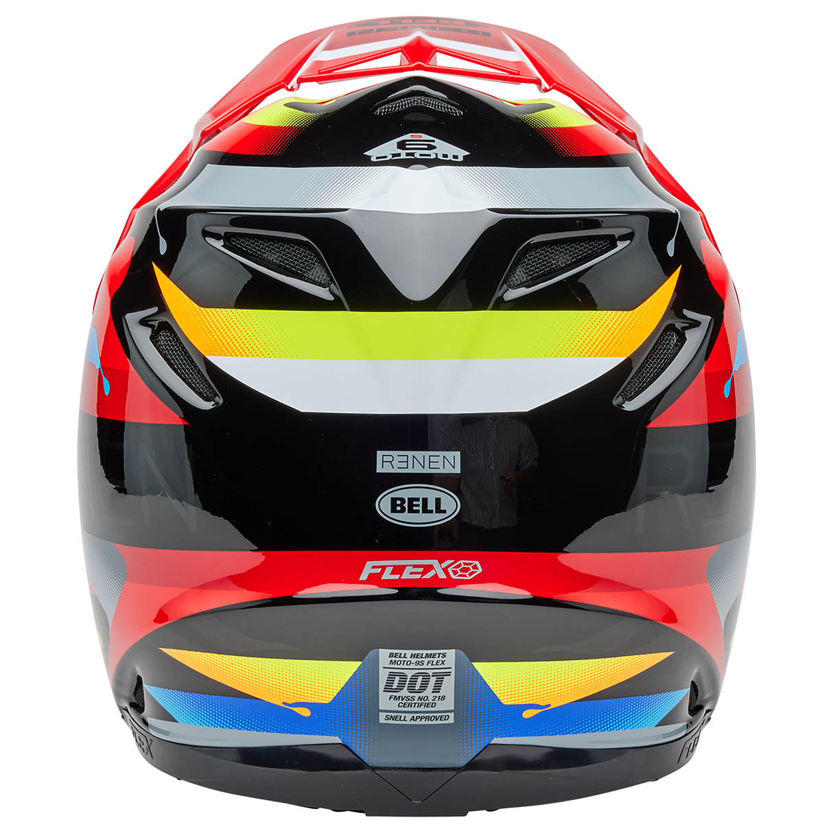 Bell 2025 Moto-9S Flex (Renen Nova Black/Red)