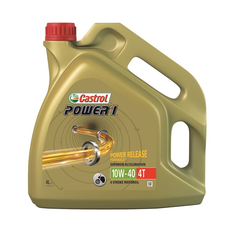 4-STROKE OIL 10W-40 POWER 1 RACING 4 LTR