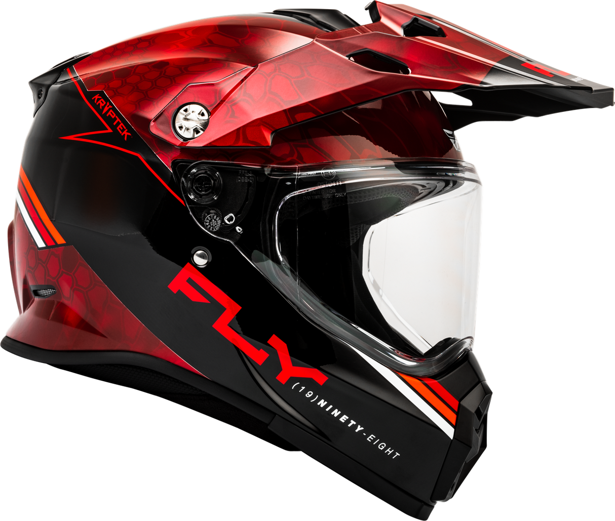 Kinetic Trekker Kryptek Helmet - Red/Black
