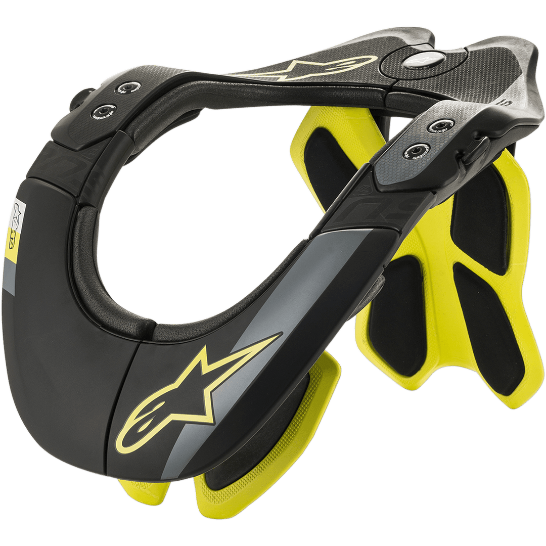 BNS TECH-2 - BLACK/YELLOW FLUO Alpinestars motocross kit