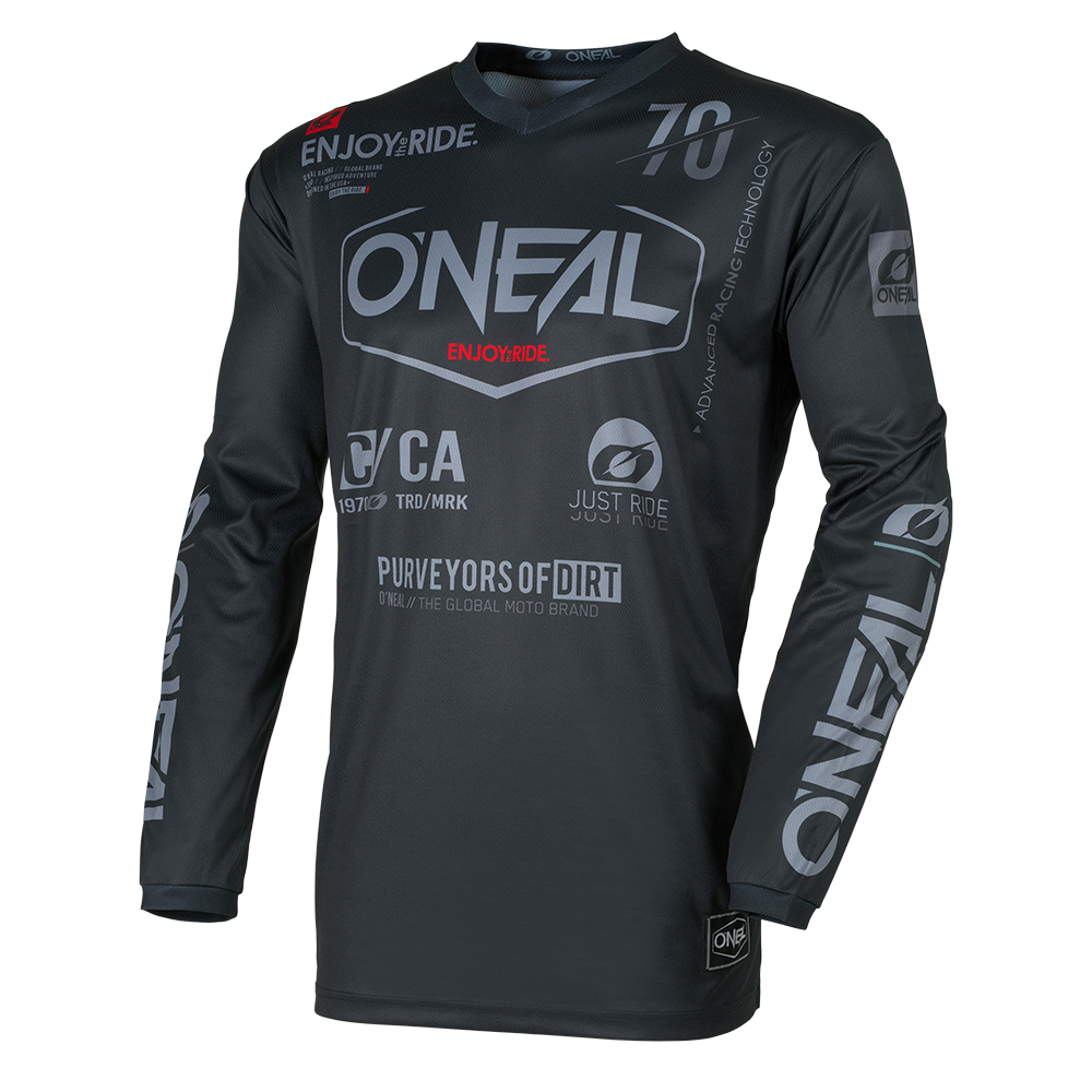O'Neal ELEMENT Jersey BRAND black/gray
