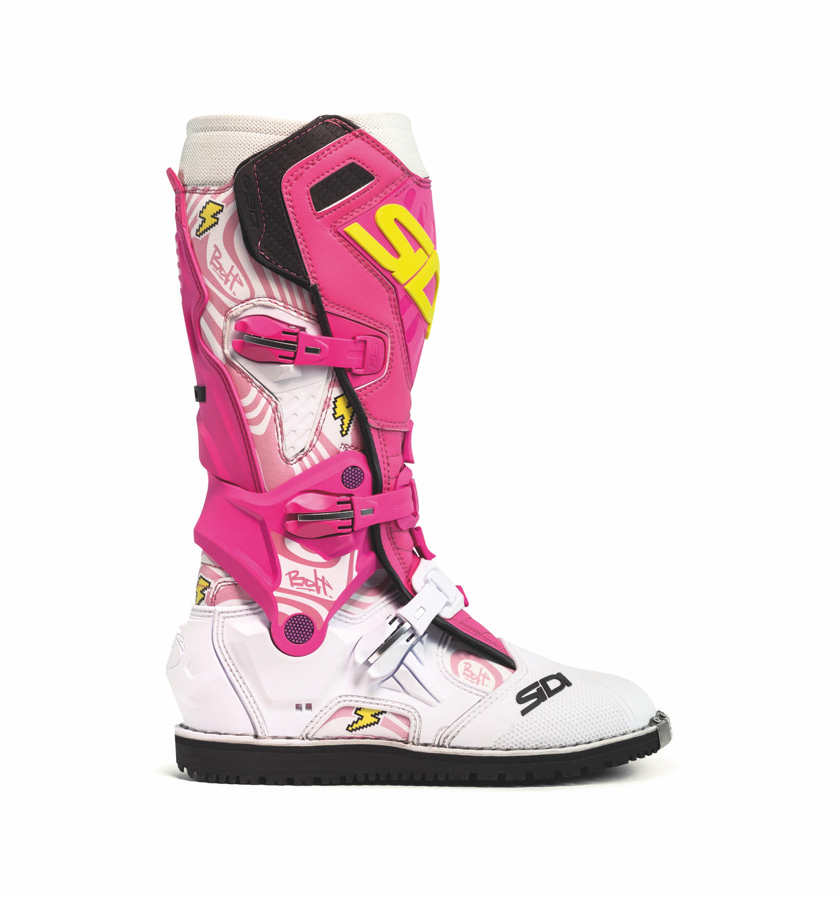 SIDI CROSSAIR CE BOOTS BILLY BOLT PINK/WHITE