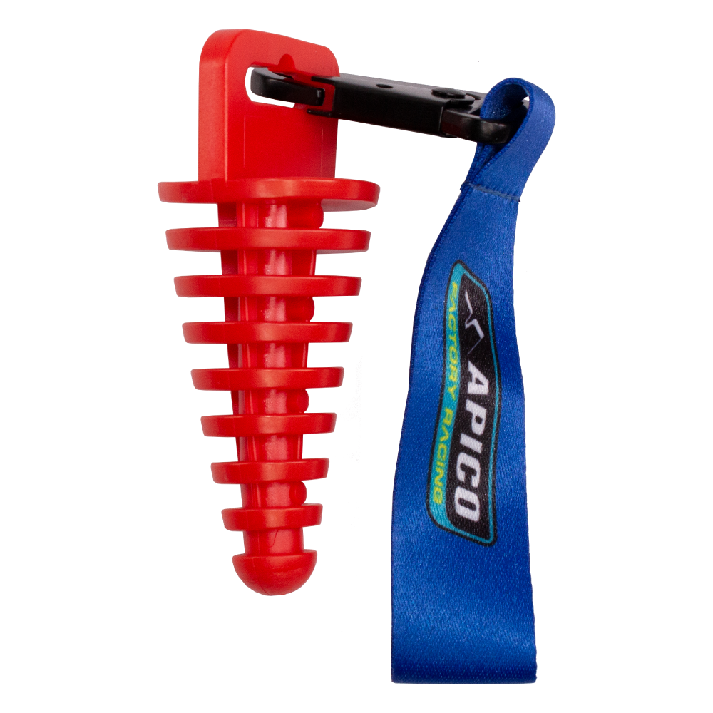 EXHAUST PLUG 2-STROKE WITH LANYARD