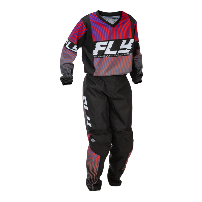 F-16 2026 Youth Kit Combo - Black/Red/Purple