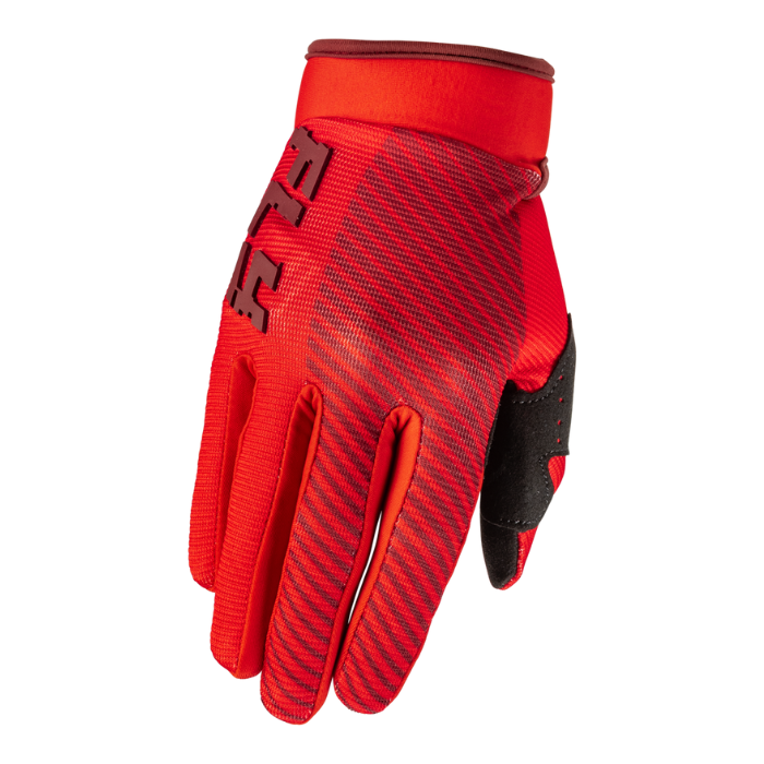 F-16 2026 Youth Gloves - Red