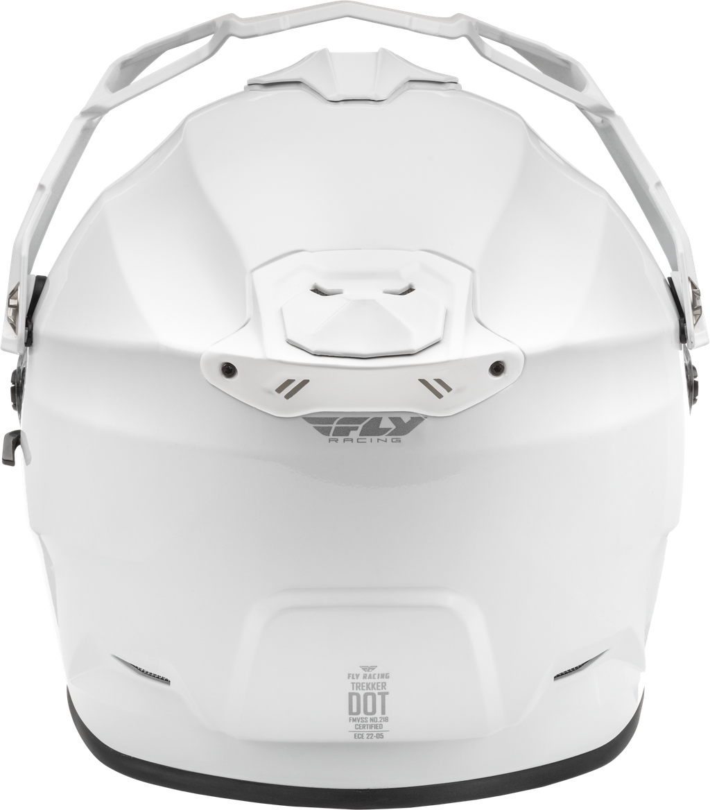 Kinetic Trekker Solid Helmet - White