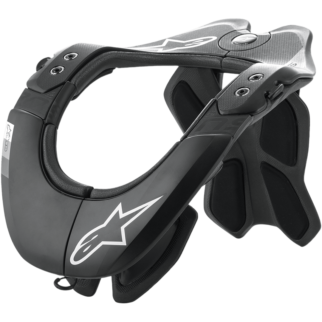 BNS TECH-2 - BLACK/COOL GRAY Alpinestars motocross kit