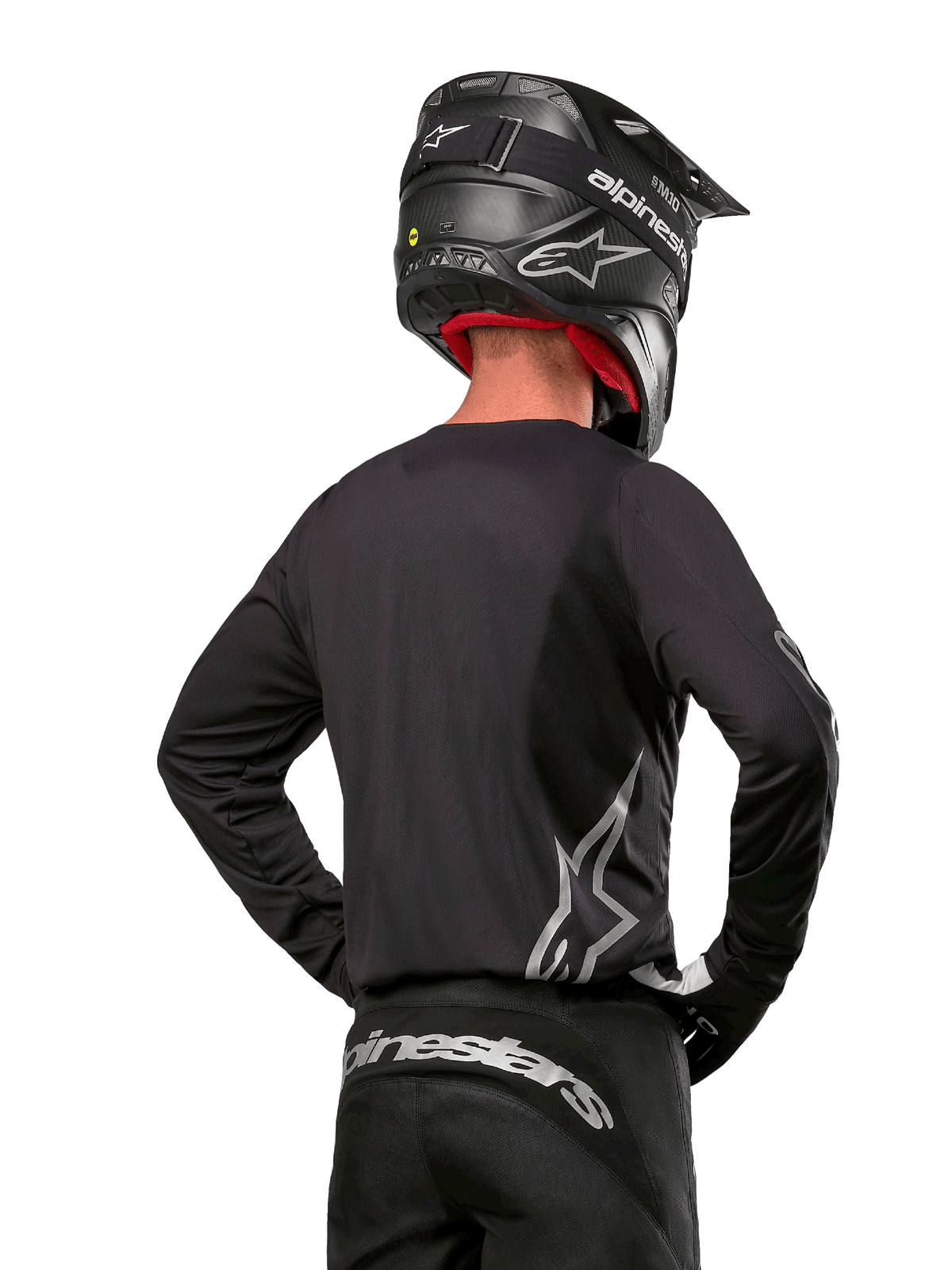 FLUID GRAPHITE JERSEY - BLACK/SILVER