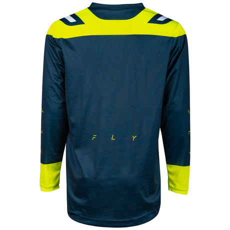 Fly Racing 2024 F-16 Jersey (Navy/Hi-Viz/White)