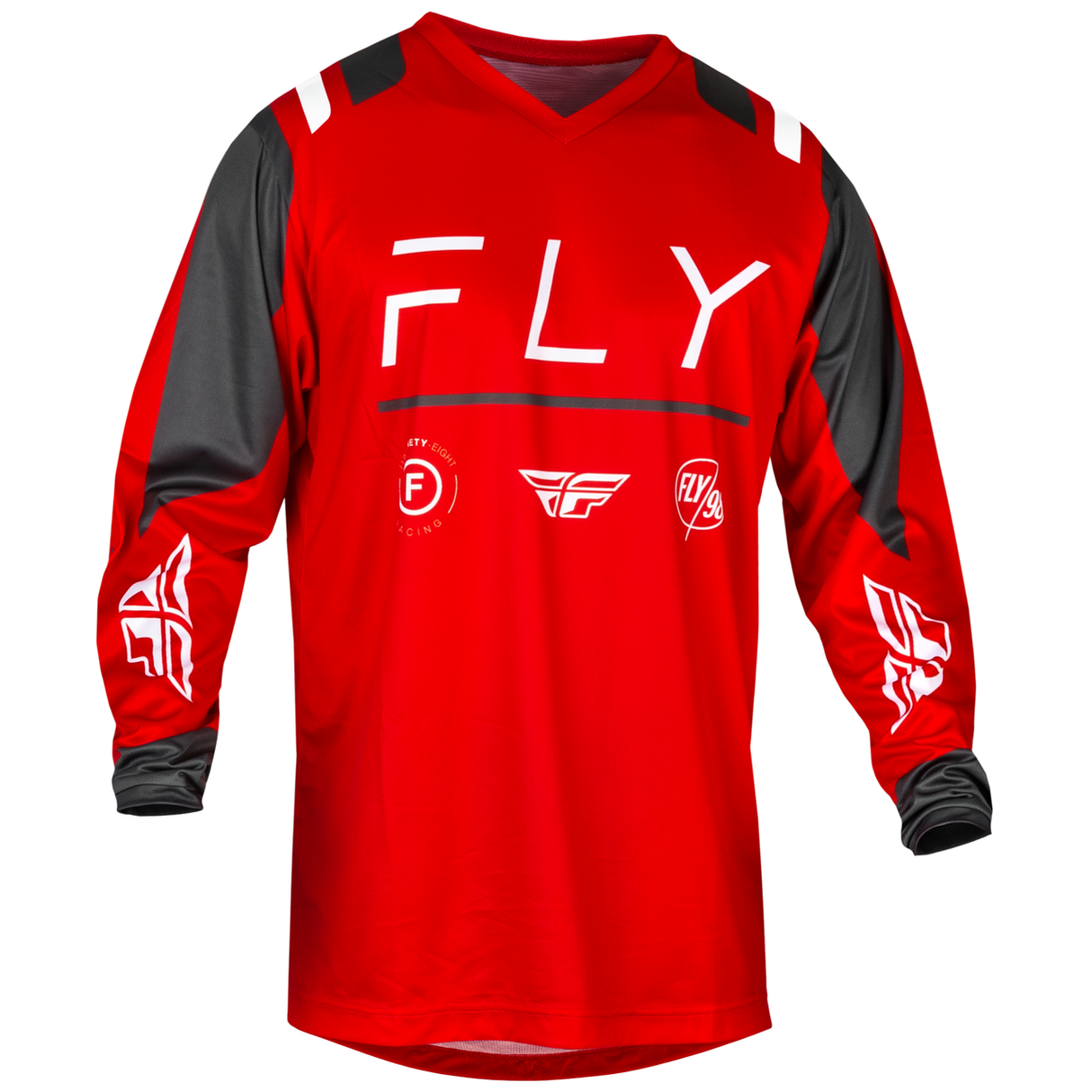 Fly Racing 2024 F-16 Jersey (Red/Charcoal/White)