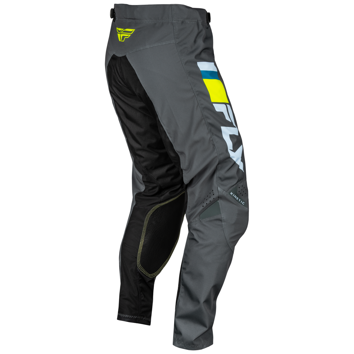 Fly Racing 2024 Kinetic Prix Pants (Ice Grey/Charcoal)