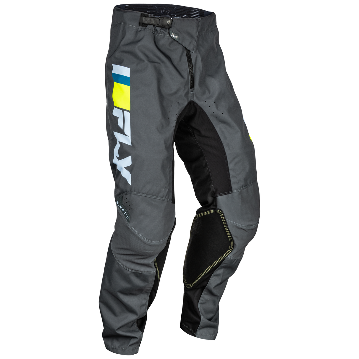 Fly Racing 2024 Kinetic Prix Pants (Ice Grey/Charcoal)