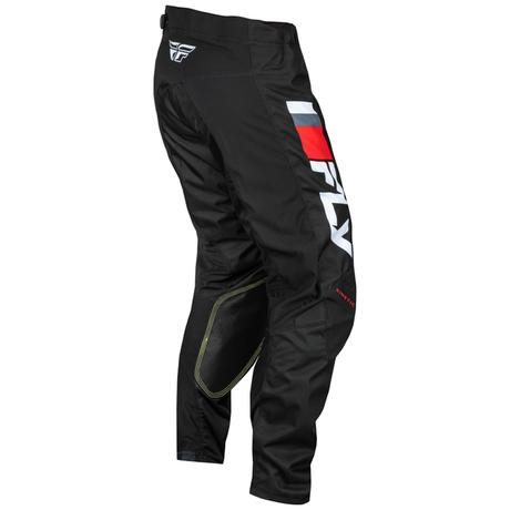 FLY RACING FLY 2024 YOUTH KINETIC RED GREY WHITE PANTS