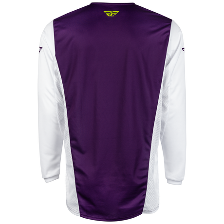 Fly Racing 2024 Kinetic Reload Jersey (Deep Purple/White/Hi-Viz)