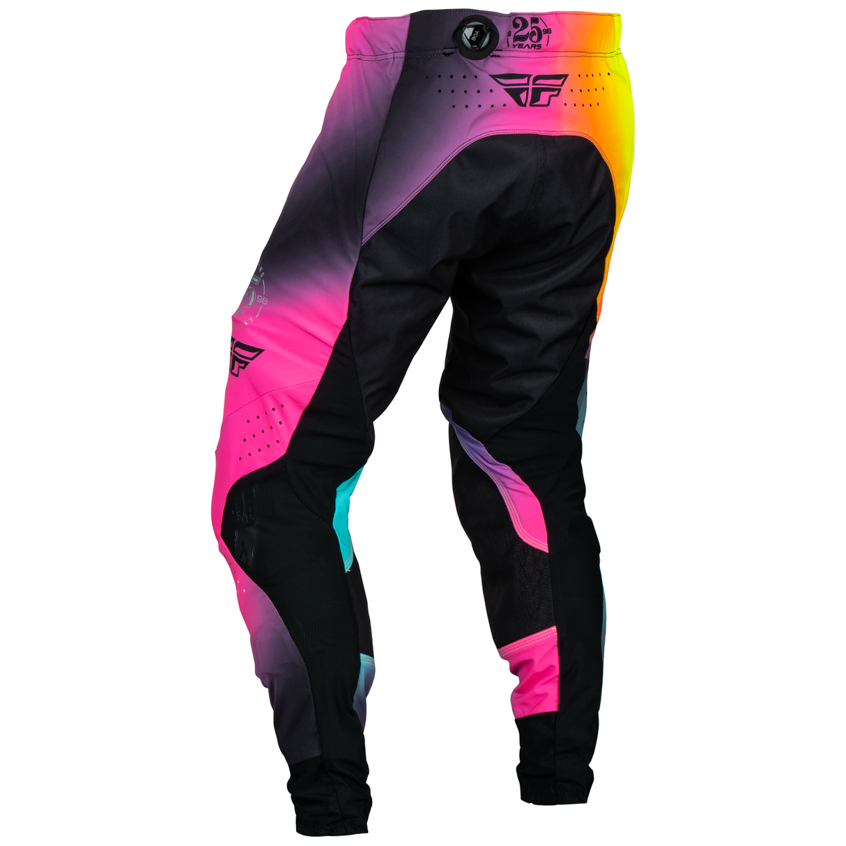 Fly Racing 2024 Lite Pants Legacy Limited Edition (Fuchsia/Electric Blue/Hi-Viz)