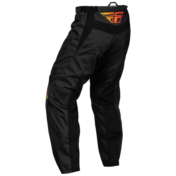 FLY RACING FLY 2024 YOUTH F-16 BLACK YELLOW ORANGE PANTS