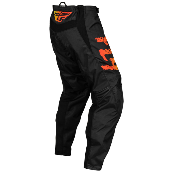 FLY RACING FLY 2024 YOUTH F-16 BLACK YELLOW ORANGE PANTS