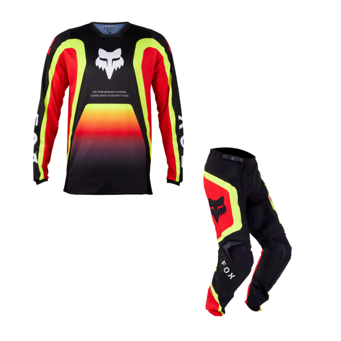 FOX 180 BALLAST BLACK/RED KIT COMBO