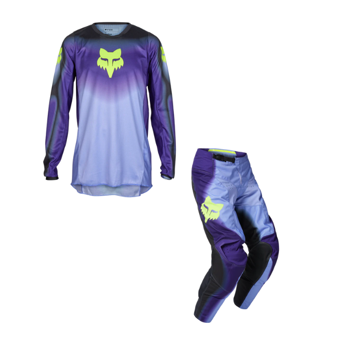 FOX 180 INTERFERE BLACK/BLUE KIT COMBO