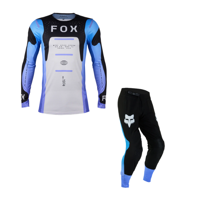 FOX FLEXAIR MAGNETIC BLACK/PURPLE KIT COMBO