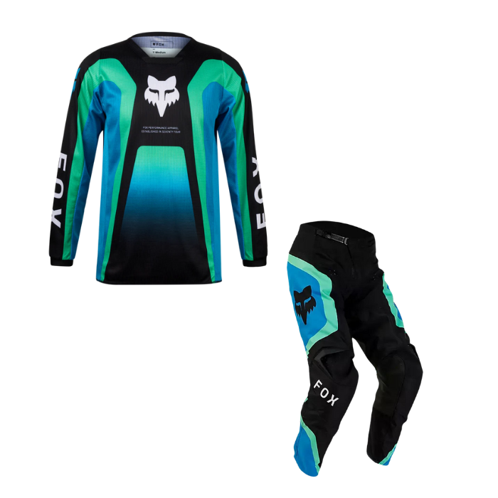 FOX YOUTH 180 BALLAST BLACK/BLUE KIT COMBO
