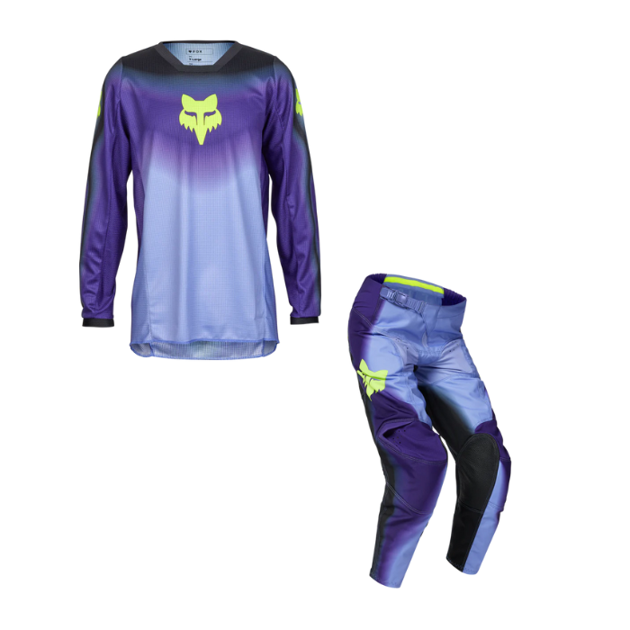 FOX YOUTH 180 INTERFERE BLACK/BLUE KIT COMBO