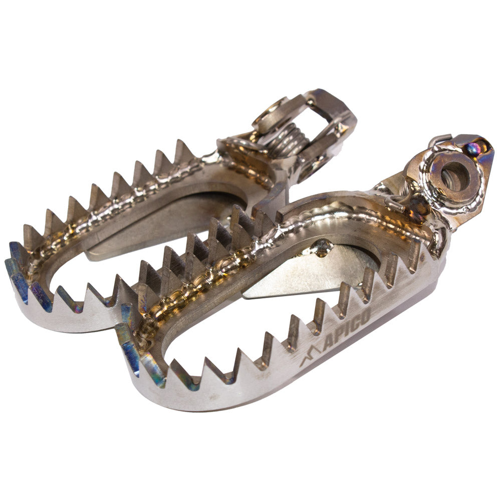 FOOT PEG TITANIUM OPEN DESIGN KTM/HQV/GAS SX/SX-F/TC/FC125-450 23-24, EXC/EXC-F/TE/FE150-501 2024, MC/MC-F/EC/EC-F 2024 (R)