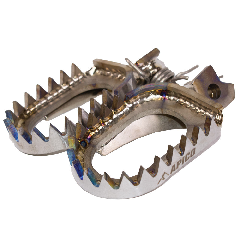 FOOT PEG TITANIUM OPEN DESIGN SUZUKI RM-Z250 10-25, RM-Z450 10 & 12-25