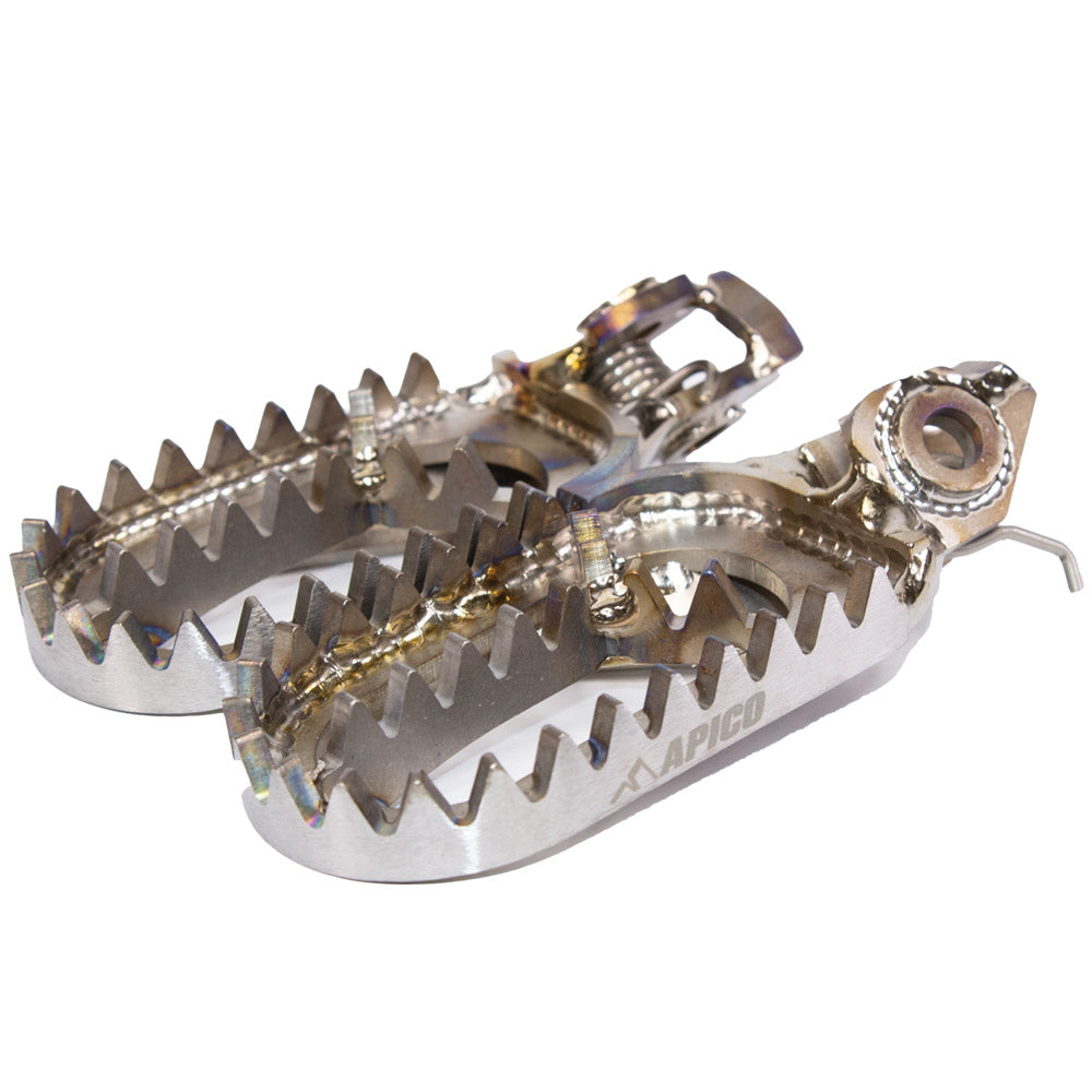 FOOT PEG TITANIUM KTM/HQV/GAS SX/SX-F/TC/FC125-450 23-24, EXC/EXC-F/TE/FE150-501 2024, MC/MC-F/EC/EC-F 2024 (R)