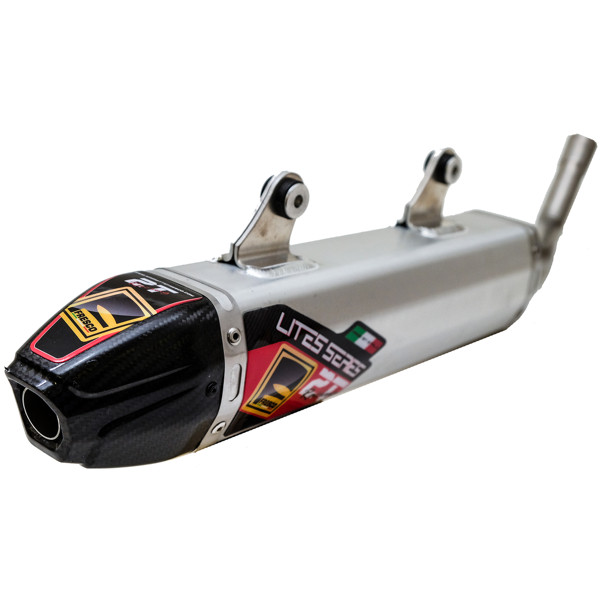Fresco Exhaust Silencer (Aluminium/Carbon) KTM EXC250/300 Gas Gas EC250/300 Husqvarna TE250/300 24
