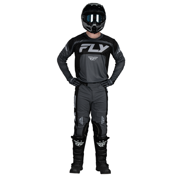 FLY RACING FLY 2024 LITE CHARCOAL BLACK JERSEY