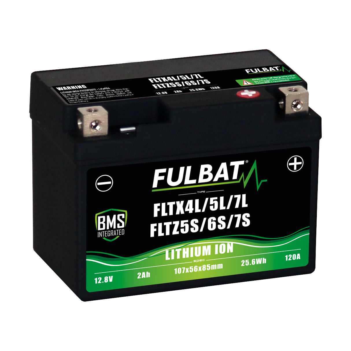 Fulbat FLTX4L/5L/7L -FLTZ5S/6S/7S (without LCD) Lithium Battery (View Description for Fitment Details)