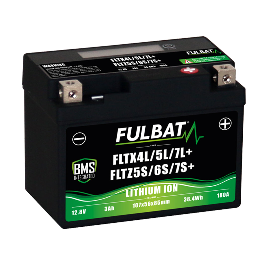 Fulbat FLTX4L/5L/7L+ FLTZ5S/6S/7S+ Lithium Battery (View Description for Fitment Details)