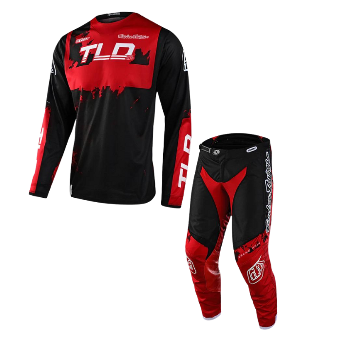 Troy Lee Designs GP ASTRO RED/BLACK KIT COMBO