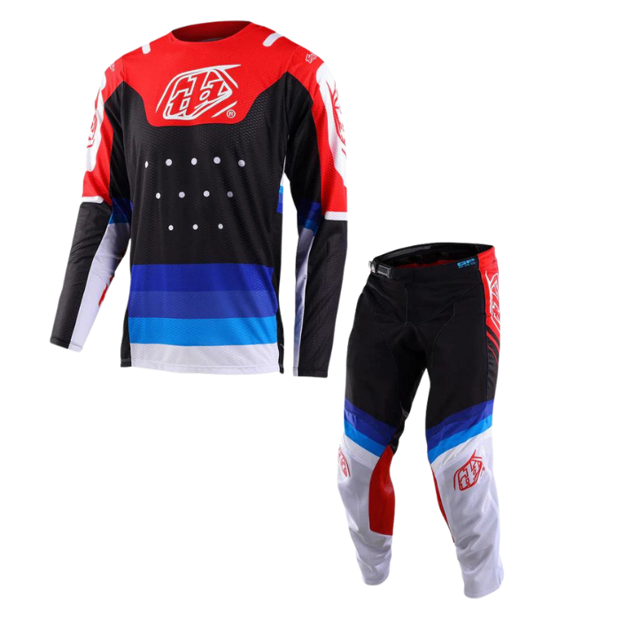 Troy Lee Designs GP PRO AIR APEX RED/BLACK KIT COMBO