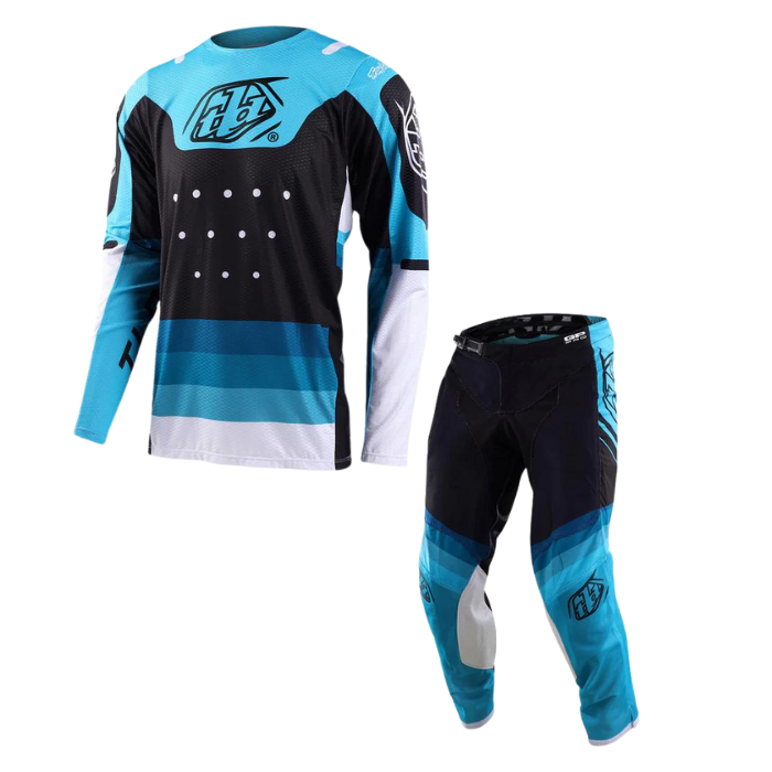 Troy Lee Designs GP PRO AIR APEX WATER/BLACK KIT COMBO