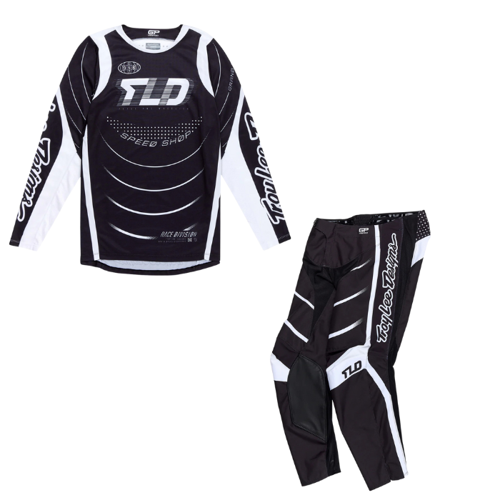 Troy Lee Designs GP PRO SPUN KIT COMBO - BLACK