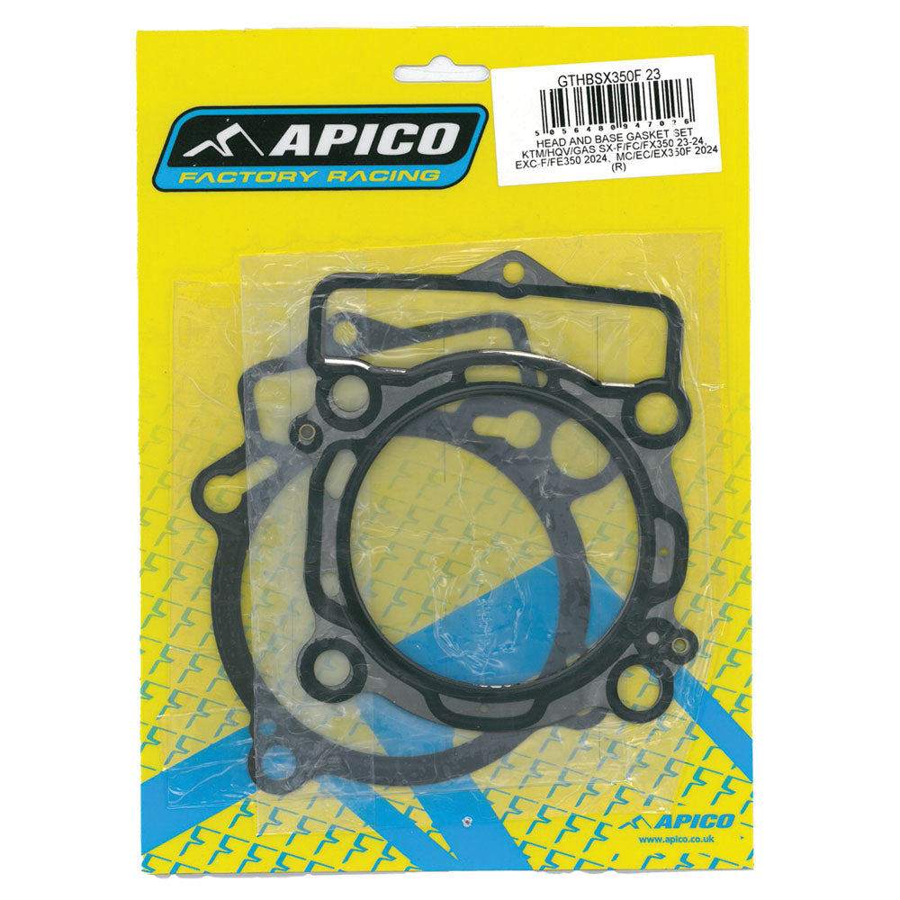 HEAD AND BASE GASKET SET KTM/HQV/GAS SX-F/FC/FX350 23-24, EXC-F/FE350 2024, MC/EC/EX350F 2024 (R)