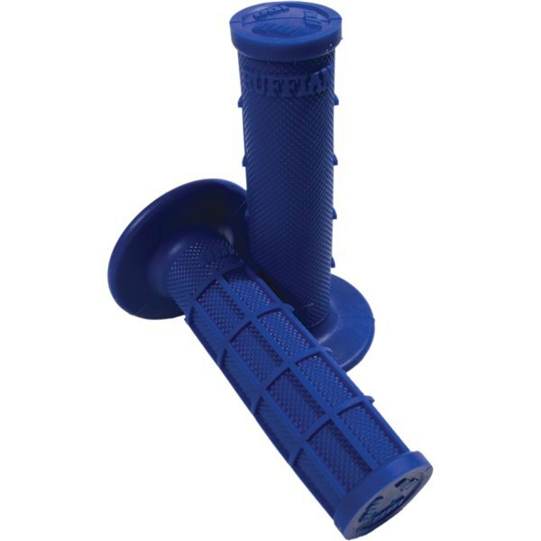 ODI Ruffian Half-Waffle Grips Blue