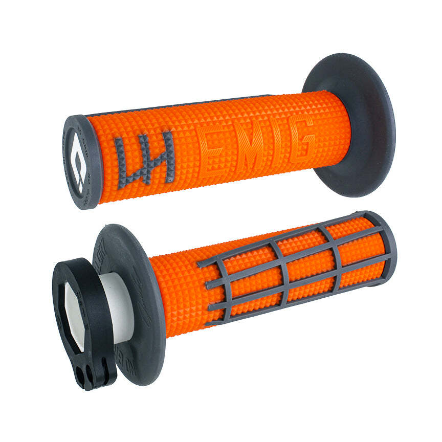ODI EMIG 2.0 Lock On Grip Orange/Graphite