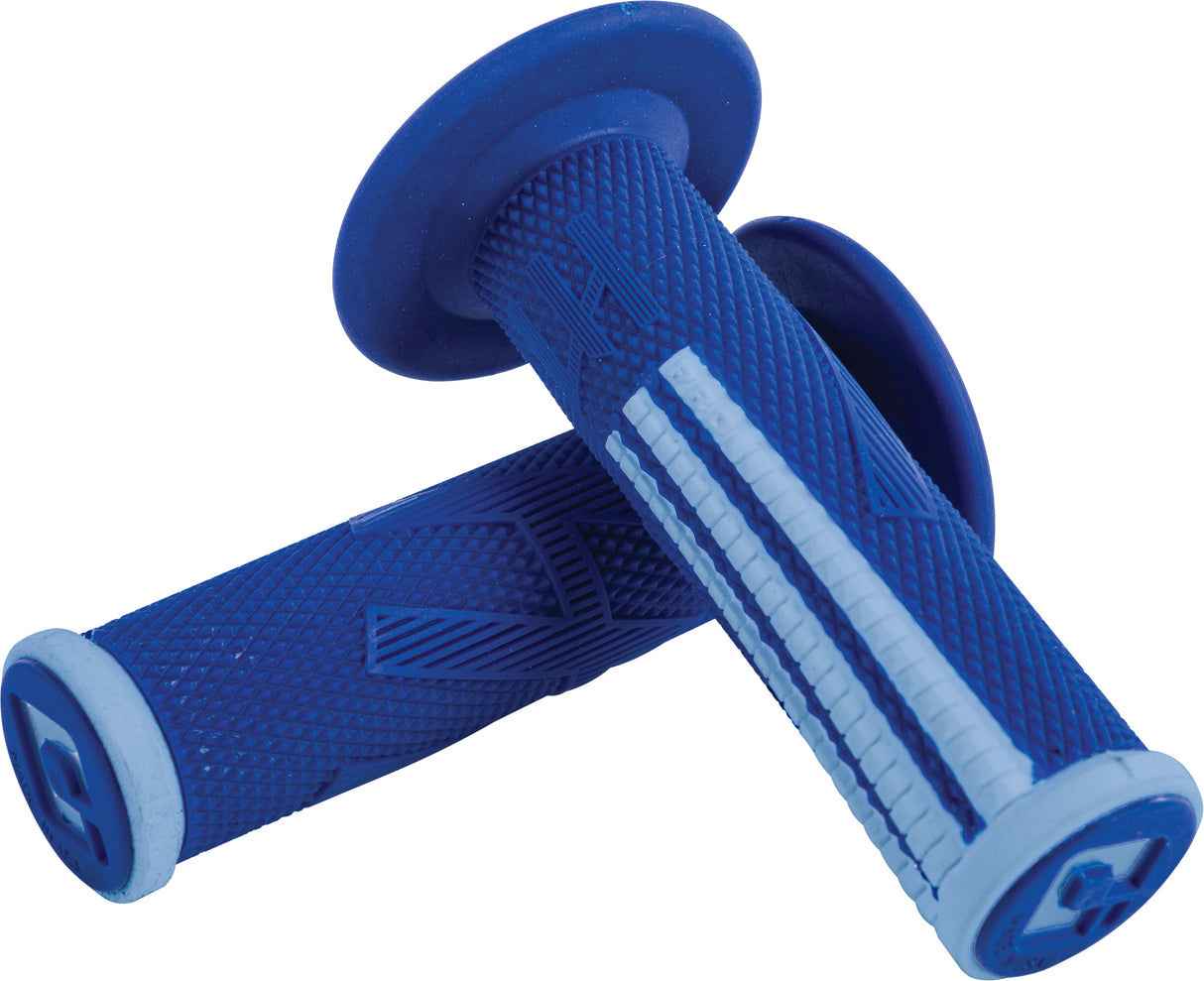 ODI EMIG2 PRO Lock On V2 Grip Blue/Blue